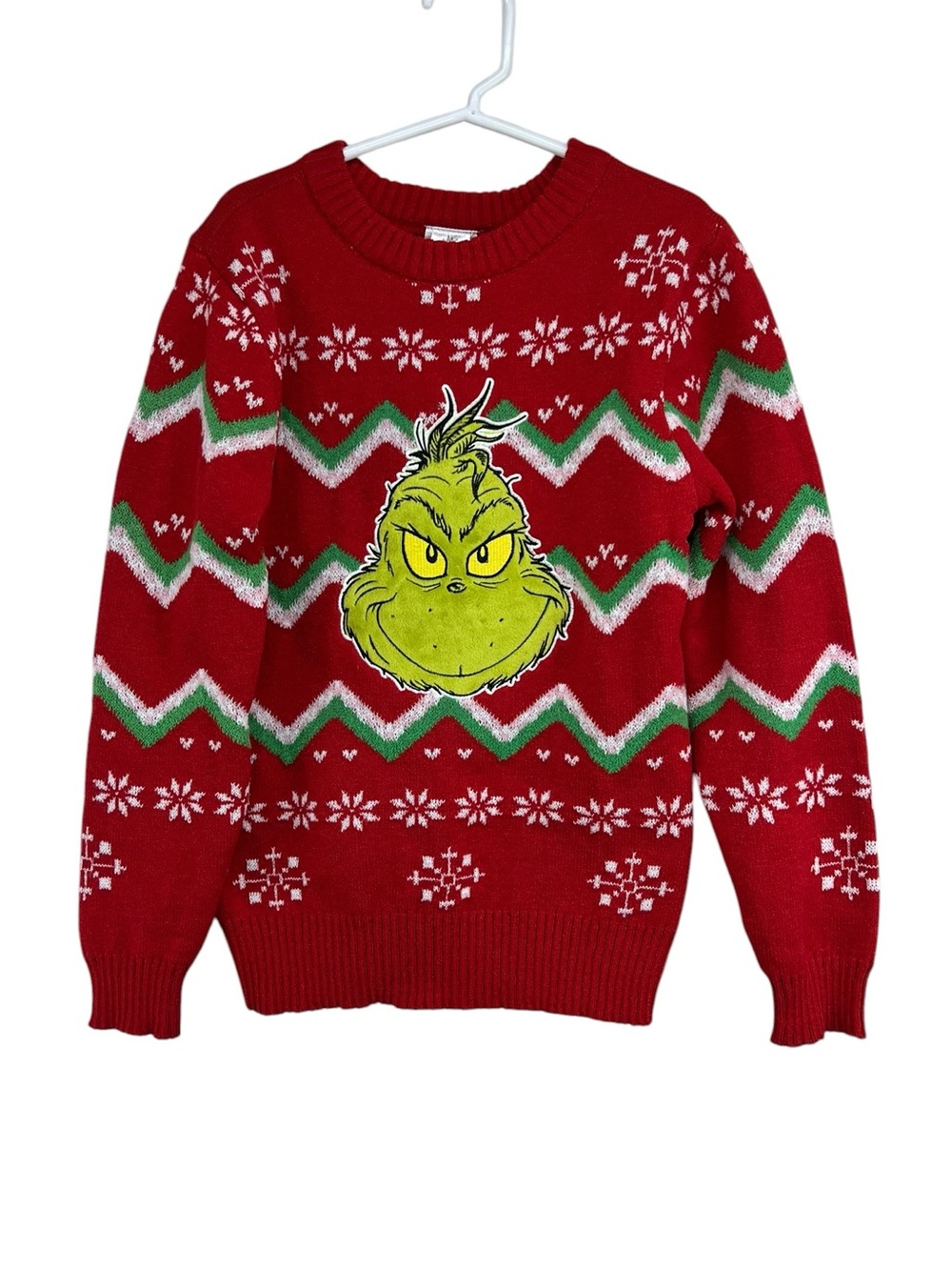The Grinch Holiday Sweater Kids Size 6 New